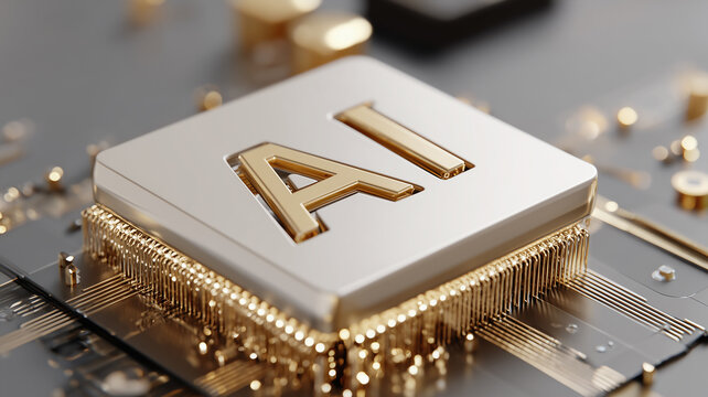 Artificial intelligence processing highlighted by a premium AI processor mounted on an electronic board, conveying cutting edge computing performance for data driven innovation.
