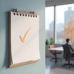 illustration of a wall calendar with bold cheerful design.