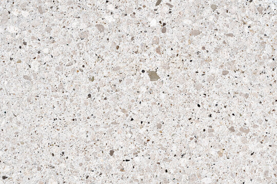 Gray Terrazzo or Agglomerate Stone Texture Background