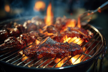 Barbecue time. High quality