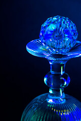 Elegant Glassworks Illuminated in Captivating Vibrant Tones