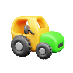 Firm Harvest and Agriculture 3D Icon