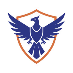 Obraz premium eagle emblem vector