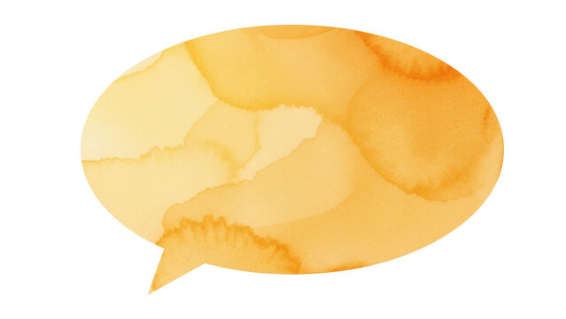 Speech Bubble of Imagination: A vibrant speech bubble in a warm, inviting hue, symbolizing conversation and communication, inviting viewers to explore thoughts and express their voice.