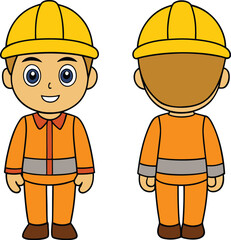 Adobe Illustrator Artwork  Banner : Civil engineer inspect structure at construction site against blueprint, Building inspector join inspect building structure with civil engineer. Civil engineer hold