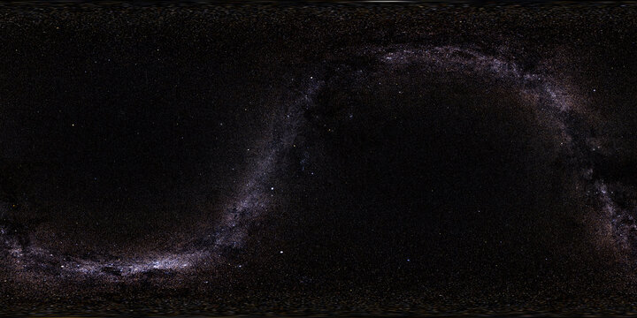 milkyway equirectangular vr environment space galaxy 14k