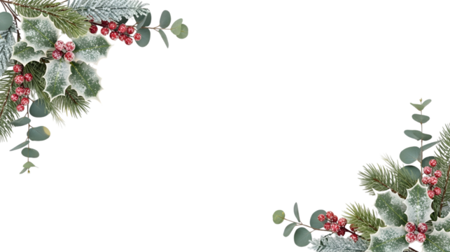 Christmas ornaments and background holiday decoration