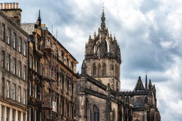 Fototapeta premium St. Giles Cathedral in Edinburgh, Scotland.