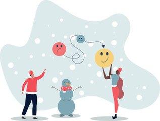 Evolving emotions and psychological feeling development. Find mental solution with therapy and support.life and employment of people.