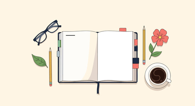 Vibrant "Hello Spring" typographic design decorated with colorful abstract flowers and shapes.