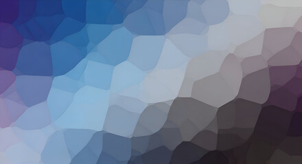 Abstract digital wireframe mesh undulating over flowing gradient color band