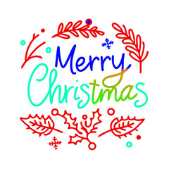 Merry Christmas vector