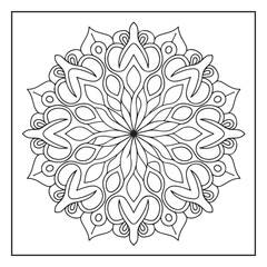 Mandala Coloring Book 