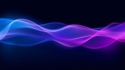 abstract energy curves in vibrant gradient tones for tech and science themes