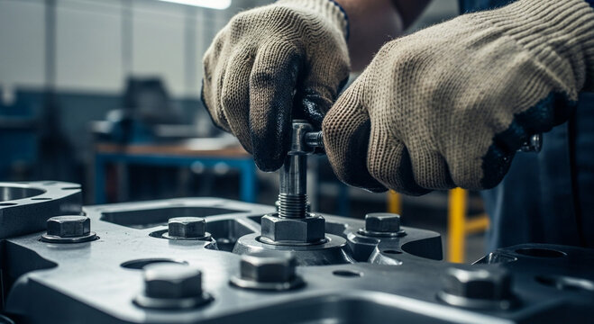 Woman DJ technician playing music on mixer board and computer in the studio - Powered by Adobe