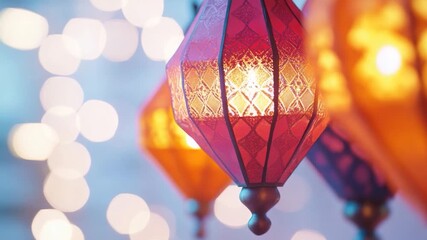 A close-up view of multiple colored light bulbs, ideal for use in s or designs