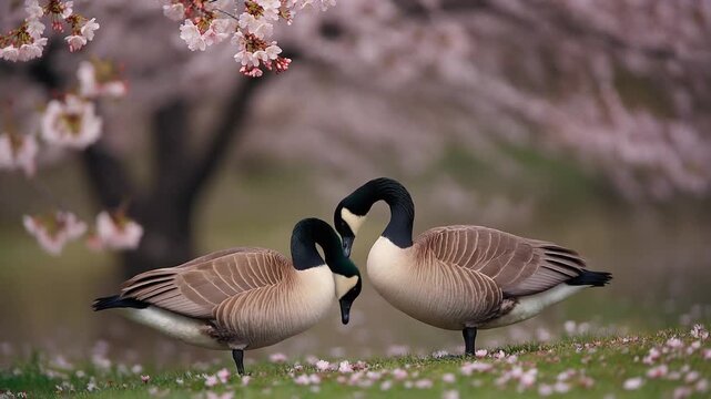 Zwischen Kirschbl&uuml;ten
