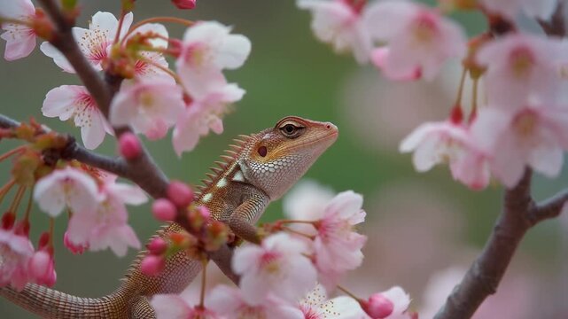 Zwischen Kirschbl&uuml;ten