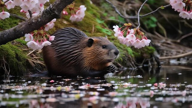 Zwischen Kirschbl&uuml;ten