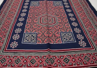 Indian ajrakh textile design