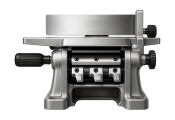 Aluminum jointer-planer with quick-change knives for efficient small studio use.