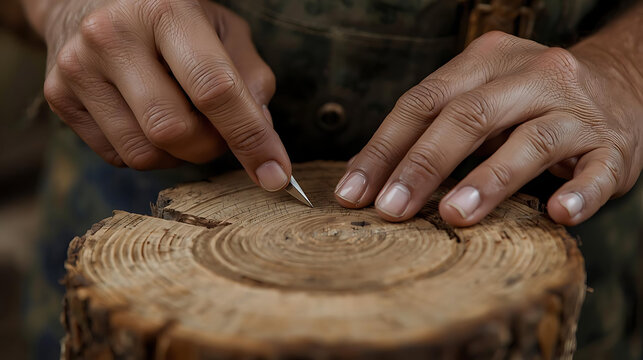 "Wood & Skill: The Artisan’s Touch"