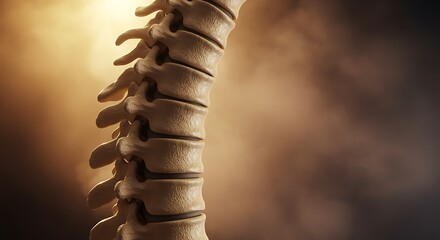 Anatomical spinal column model for medical research and educational purposes