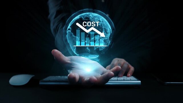 Cost reduction and cost saving through digital transformation, business cost optimization, operational cost reduction, financial savings, and resource efficiency strategies for business success. Elide