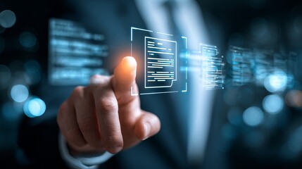 Innovative data management solutions fingertip access to crucial documents in a secure digital environment for streamlined business operations today