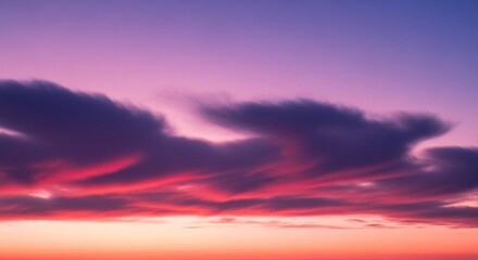 Fototapeta premium sunset in the sky