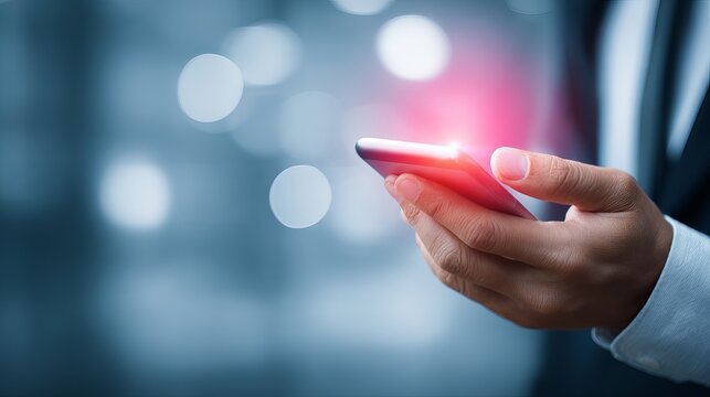 Stay connected with seamless mobile technology for business success and enhanced communication in the digital age, use for advertising and networking