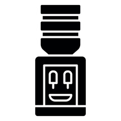 Water Dispenser Icon Template – Clean Appliance Vector