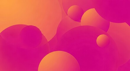 Vibrant gradient flowing forms with smooth organic shapes in warm color palette