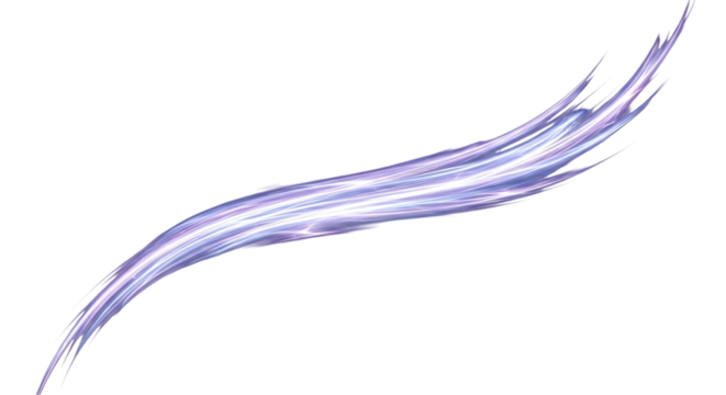 A dynamic light streak with a swirling pattern against a stark black background creating visual interest