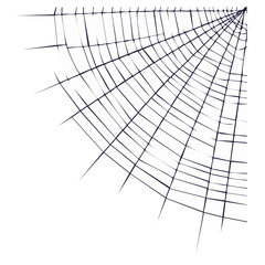 spider web cobweb corner design illustration for element background asset