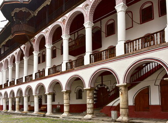 Holy Monastery of Rila in Bulgaria,Europe