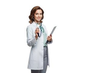 Primary care appointment promotion with trusted physician ready for consultation or telehealth visit supporting private clinic marketing materials and healthcare insurance enrollment communications