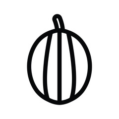 Watermelon fruit icon