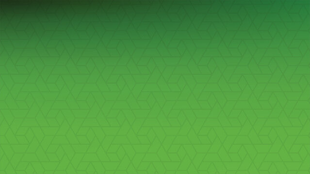 Geometric pattern background with bright green gradient - Powered by Adobe