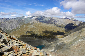 Aussicht vom B&ouml;sen Weibele, Schobergruppe, Osttirol, 