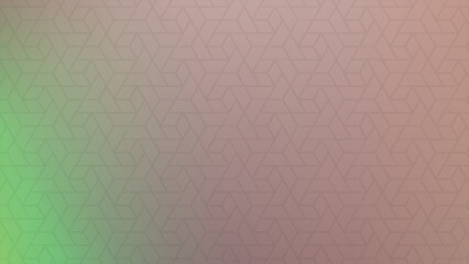Geometric Pattern Background with Green and Pink Gradient