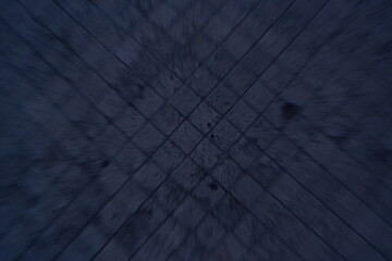 Blue Abstract Tile Pattern With Circular Blur and Diamond Grid Center Focus