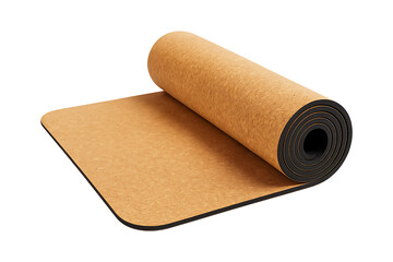 Non Slip Exercise Mat Isolated on a Transparent Background