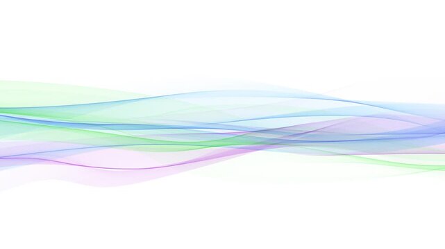 Abstract colorful lines - background loop