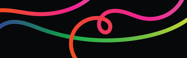 Abstract Background Color Gradient Shape Curve Stock Vector