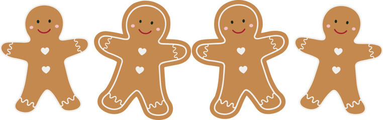 Gingerbread Man SVG, Gingerbread SVG,  