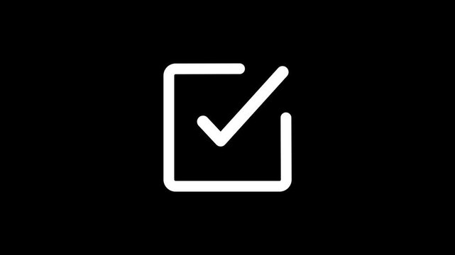 User interface button animation for task confirmation and success.
