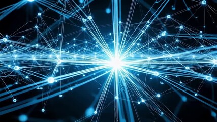 Futuristic technology network connection abstract background digital innovation design 3d - Powered by Adobe