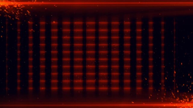 abstract background with red lights