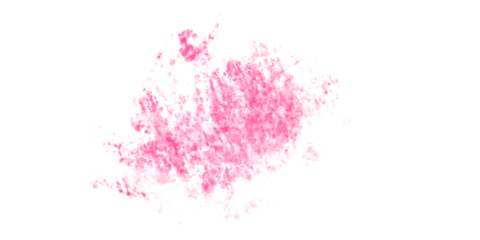 Hot Pink Nebula Abstract Art Background on Transparent Background Pastel Texture Overlay for Design Blend Mode and